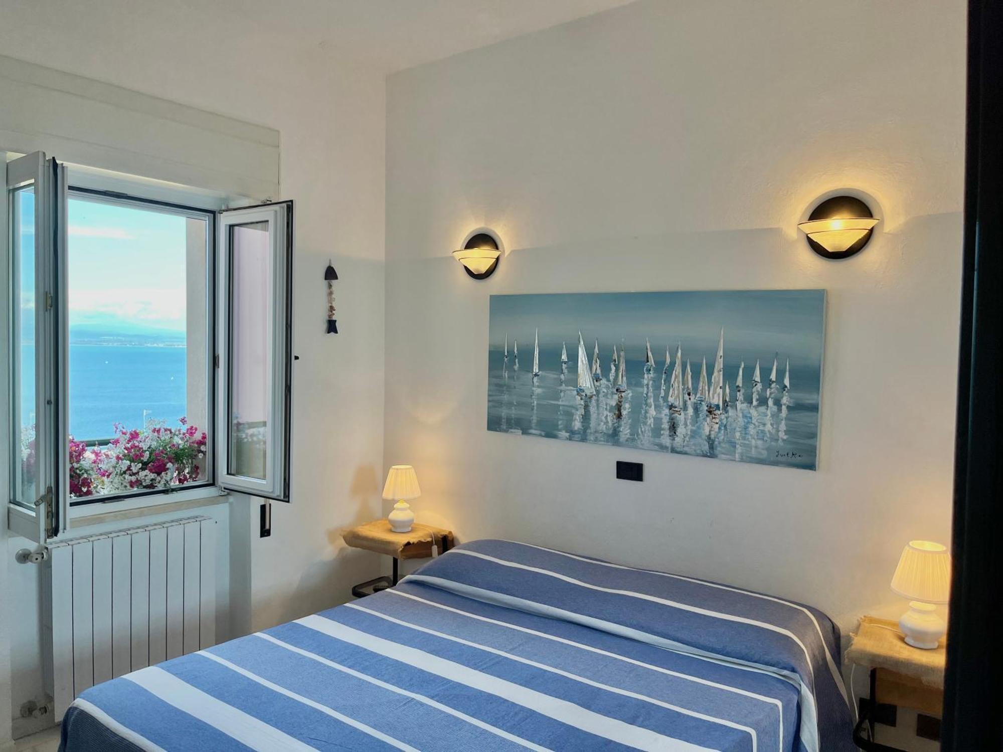 Porto Santo Stefano Vista Mare + Parcheggio Gratuito Apartment Екстериор снимка