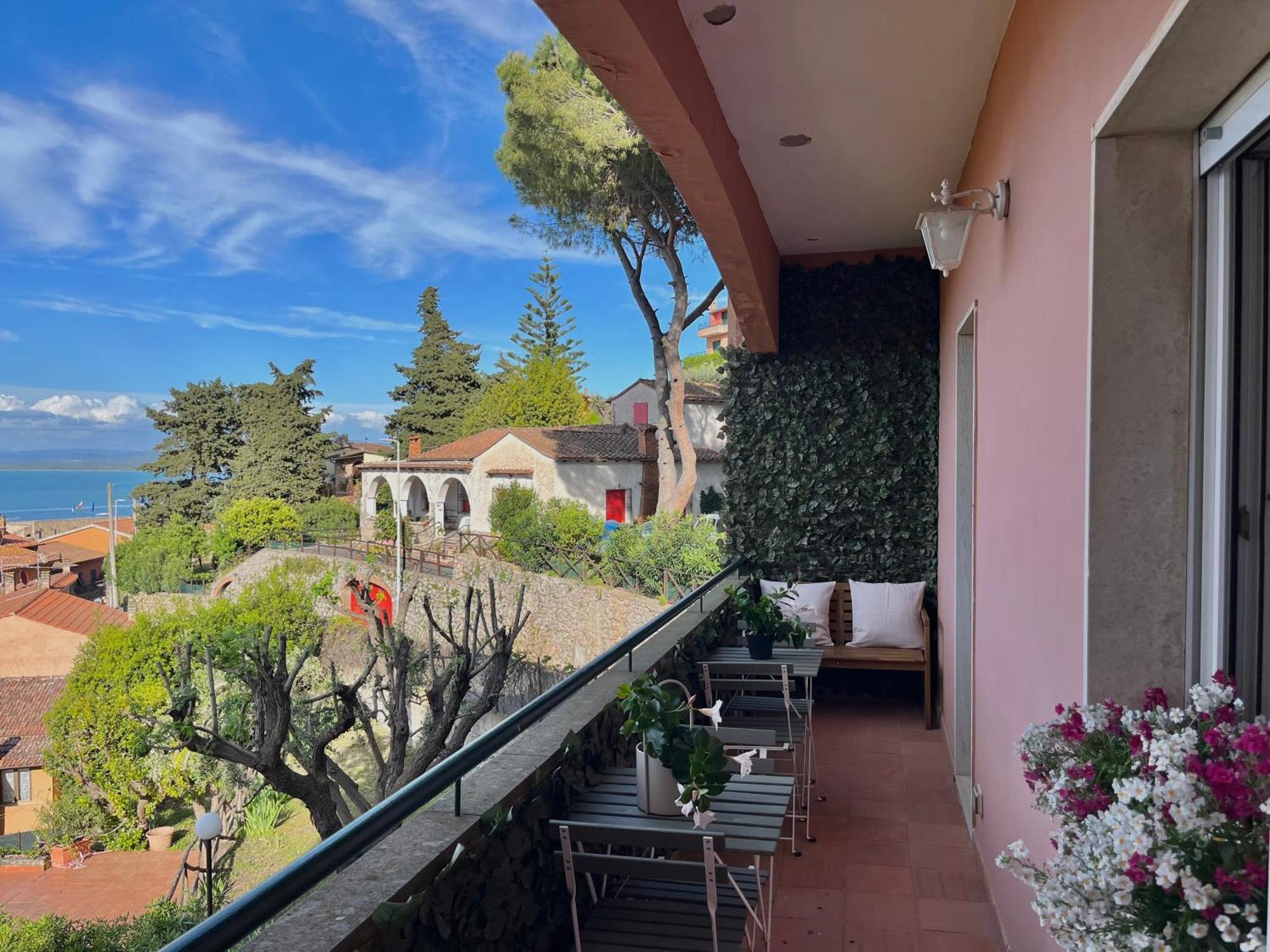 Porto Santo Stefano Vista Mare + Parcheggio Gratuito Apartment Екстериор снимка
